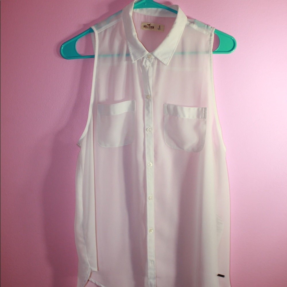 Hollister Women’s Button Up Tank
